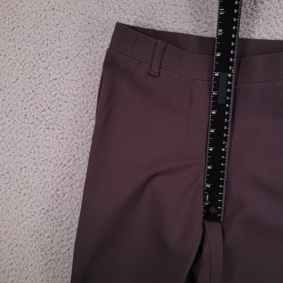 QUINCE Pants Size SMALL Gray Ponte Straight Leg Mid Rise w/ 26" Inseam - Picture 8 of 11
